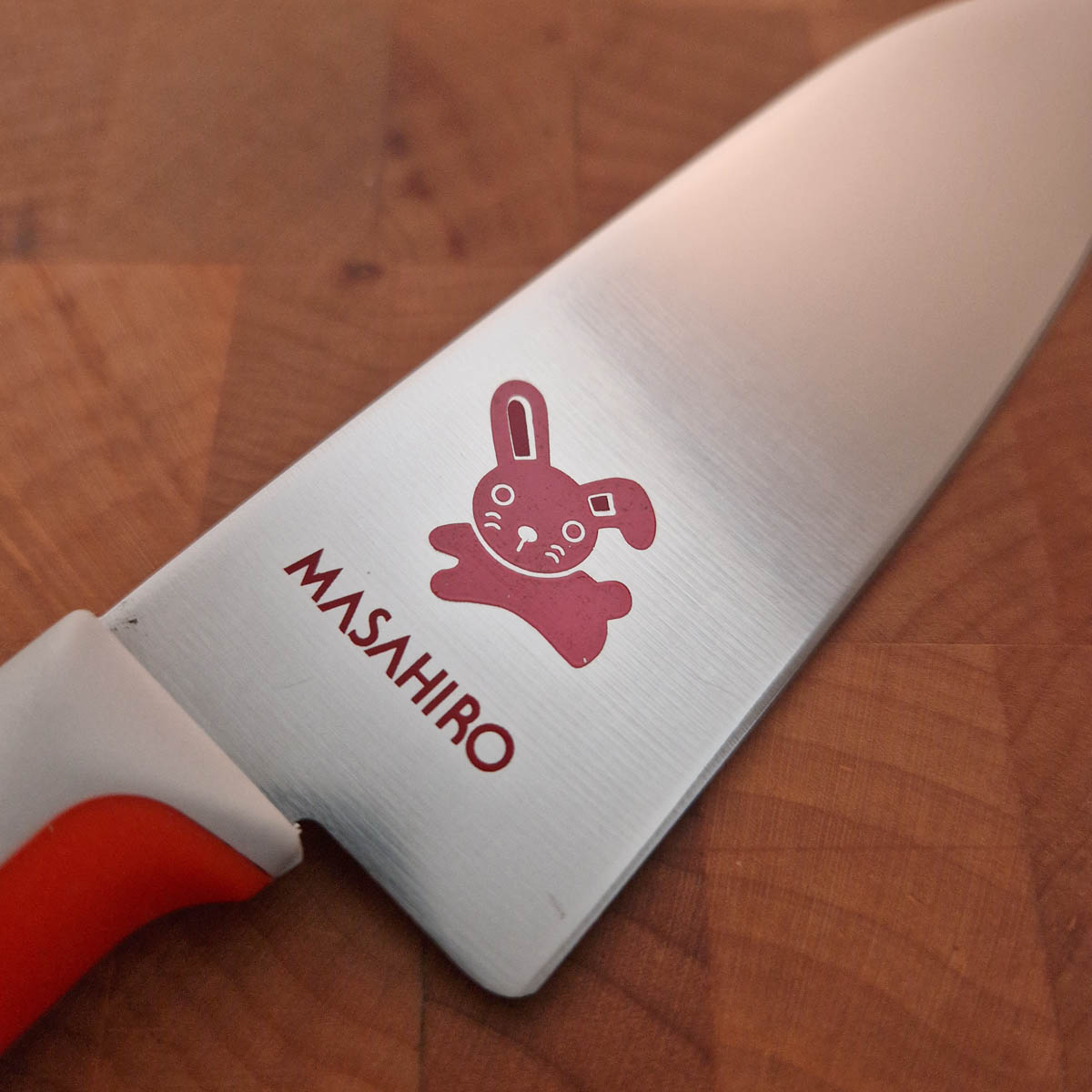 4år Barnekniv Rød Kanin - MASAHIRO — bilde 2