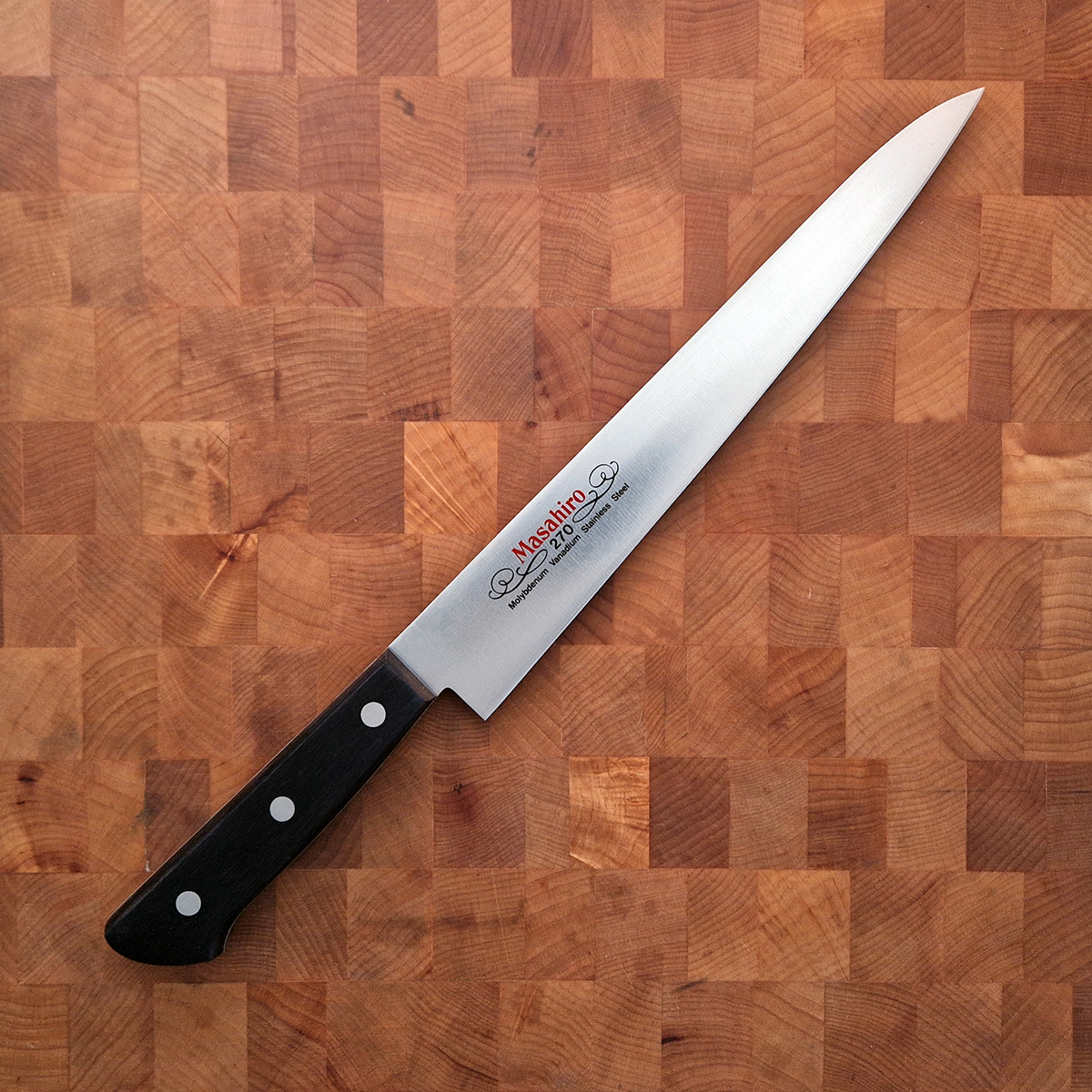27cm Trancheringskniv, MV - MASAHIRO