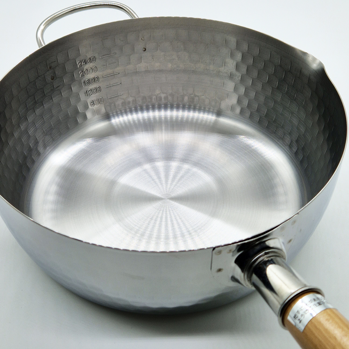 Gryte japansk, hamret "Yukihira", 24cm - Yoshikawa — bilde 2