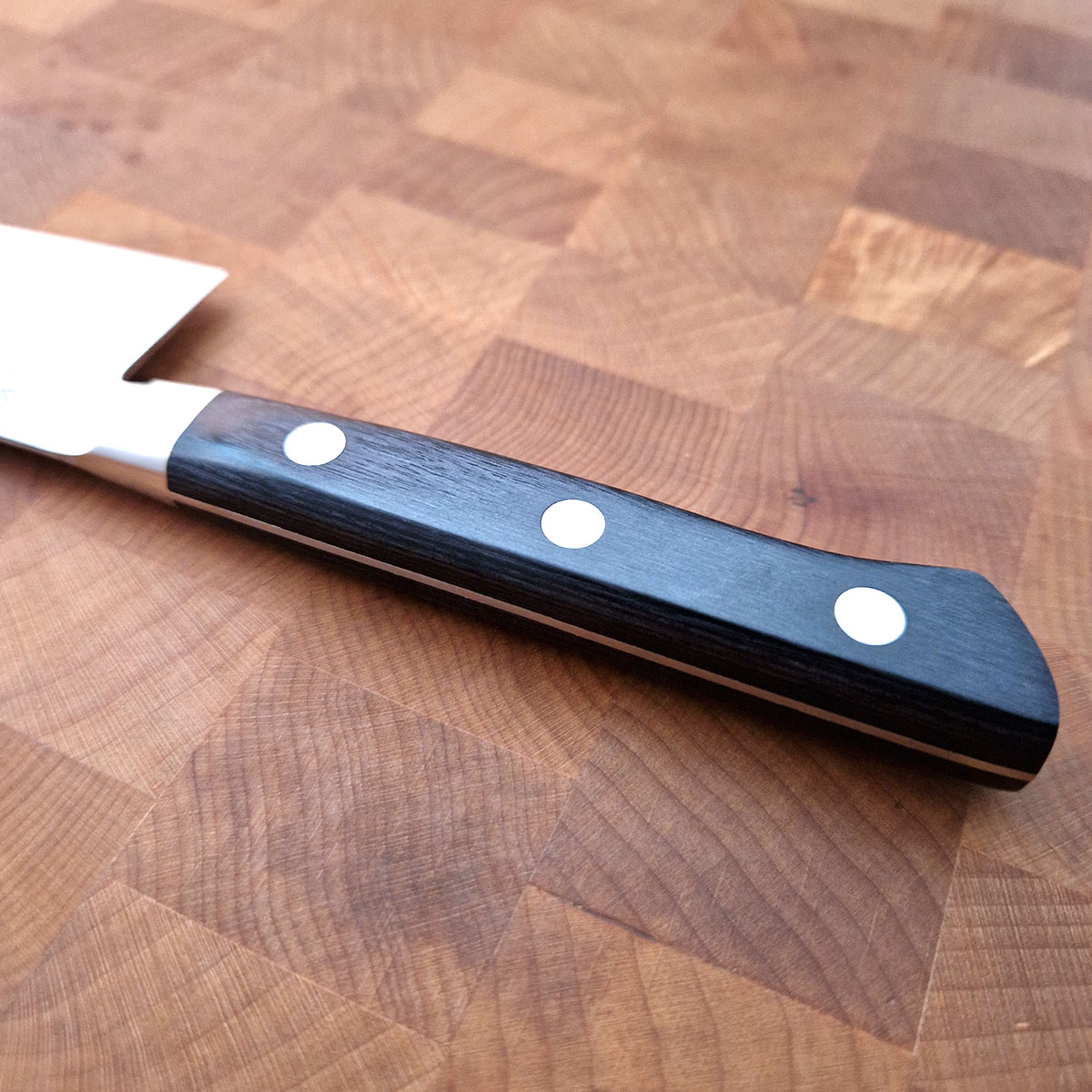 12cm Grønnsakskniv (Ko-Santoku) Nashiji/hamret, V5 - SAKAI KIKUMORI — bilde 4