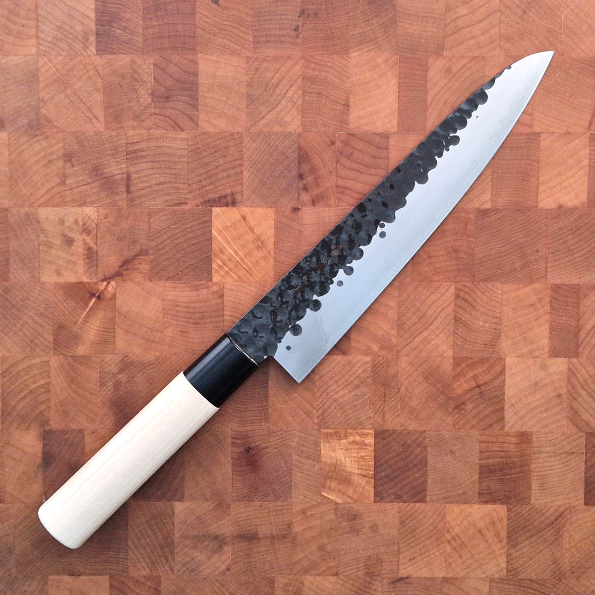 21cm Kokkekniv DP3 Layer Hamret - TOJIRO
