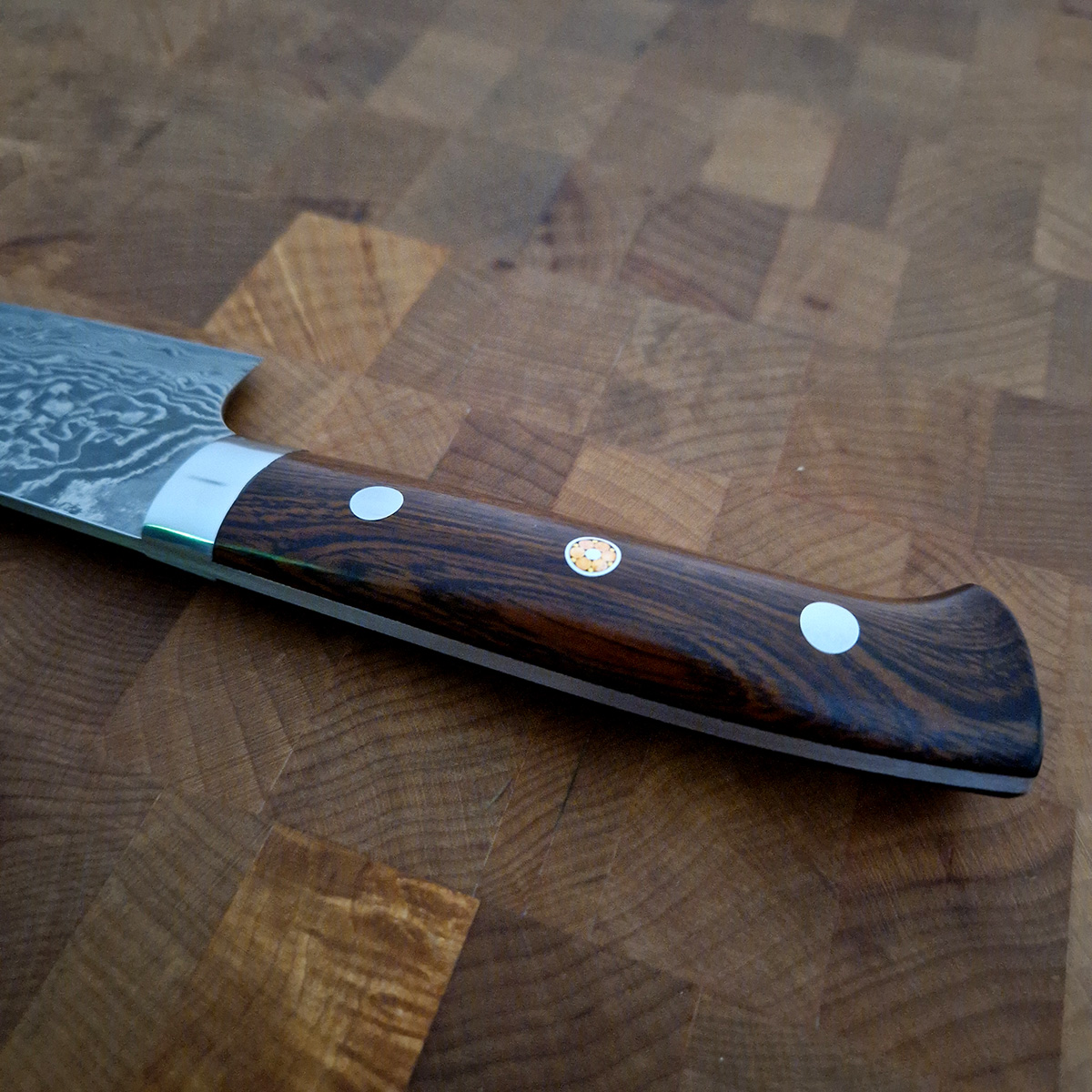 18cm Kokkekniv "Ironwood" damask, R2 - SAJI — bilde 5