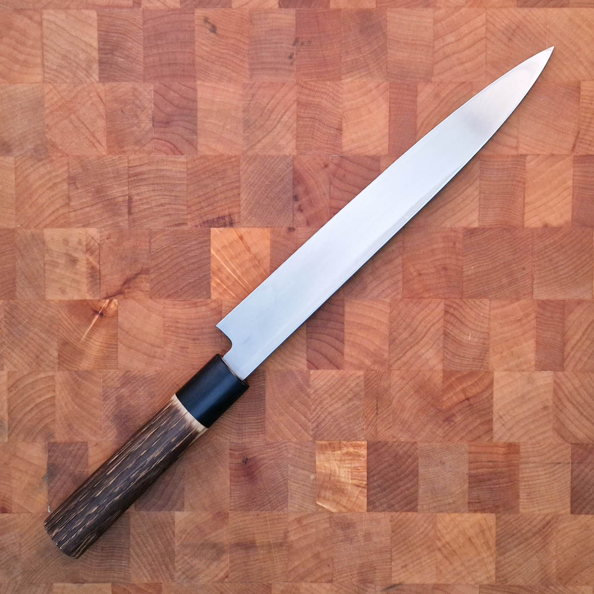 24cm Yanagiba, Shirogami II (Laminat) - SHIRO KAMO — bilde 2