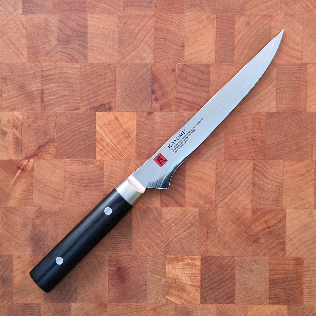 16cm Utbeningskniv Damask - KASUMI