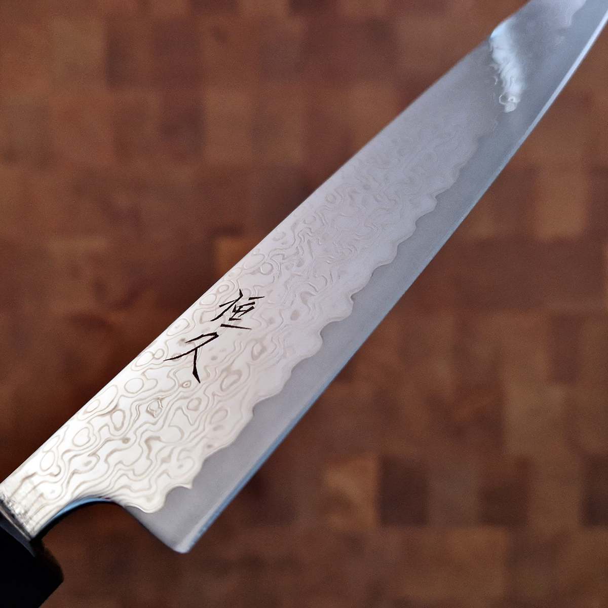 13,5cm Universalkniv, Mirror damask, VG10 - HARUYUKI — bilde 4