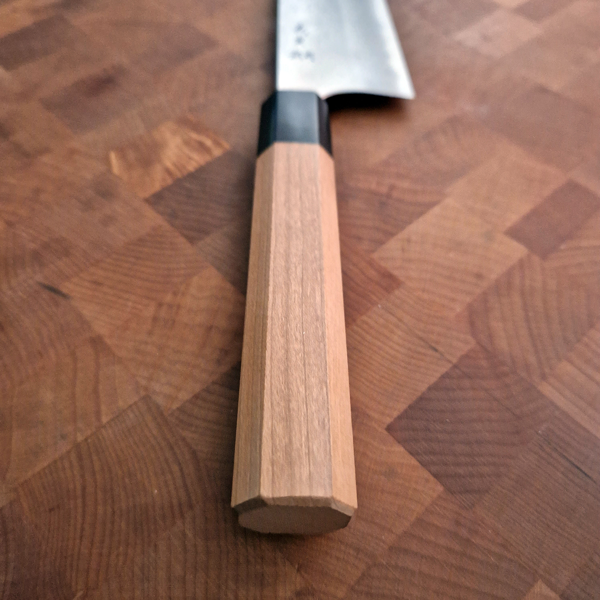 24cm Kokkekniv Nashiji, Super Aogami - YOSHIMI KATO — bilde 3