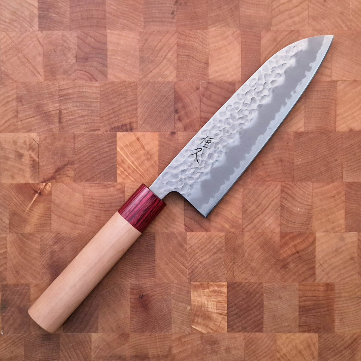 16,5cm Grønnsakskniv (Santoku) Super Aogami - HARUYUKI — bilde 1