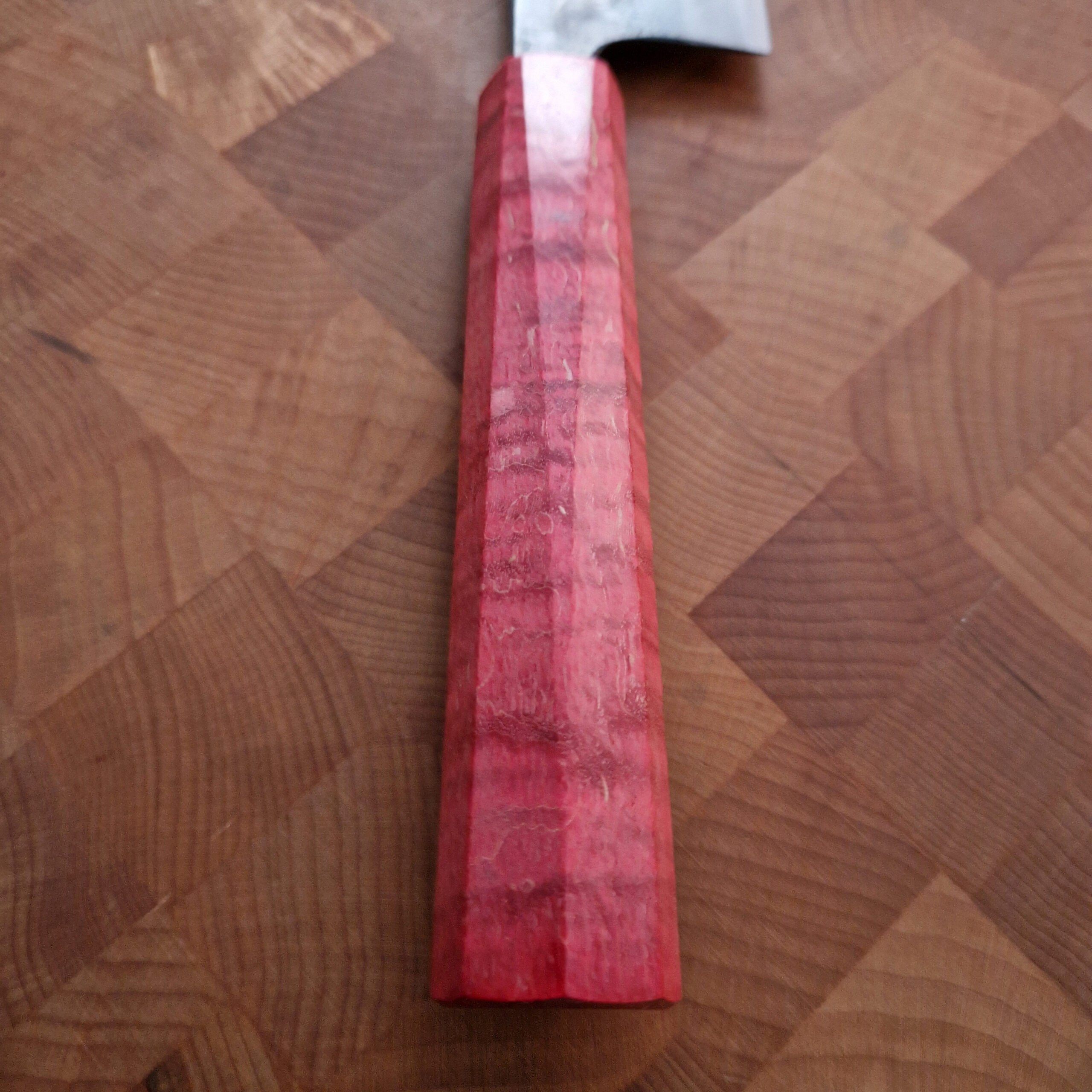 16,5cm Grønnsakskniv (Santoku) Shirogami, Custom - No Factory — bilde 6