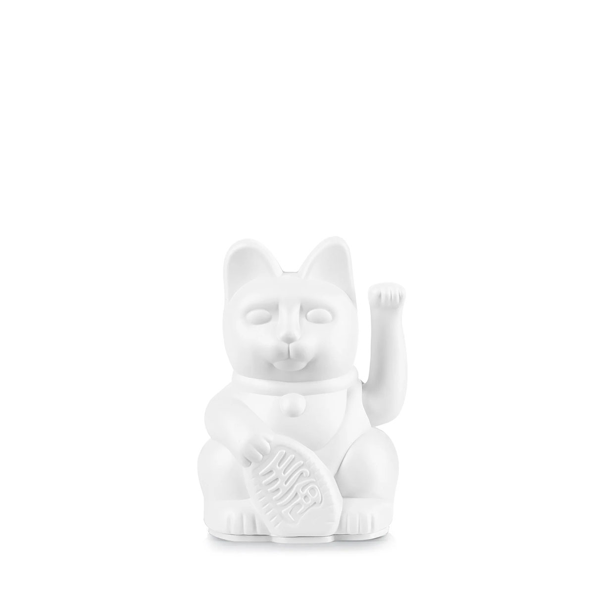 Lucky Cat Waving, 10cm - Hvit — bilde 1