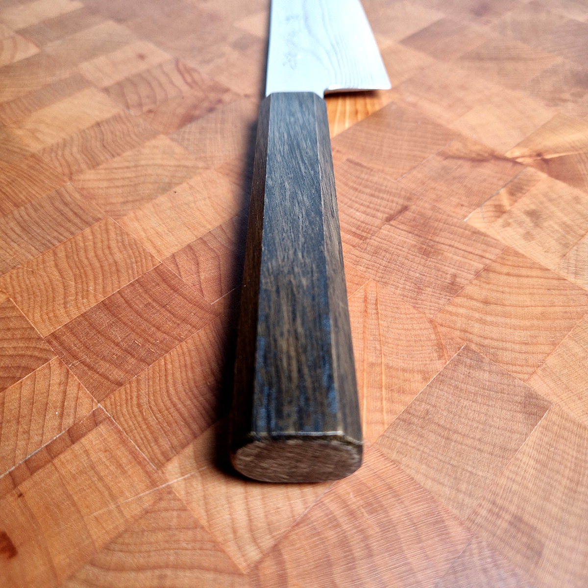 21cm Kokkekniv, AUS10 Damask - SAKAI KIKUMORI — bilde 5