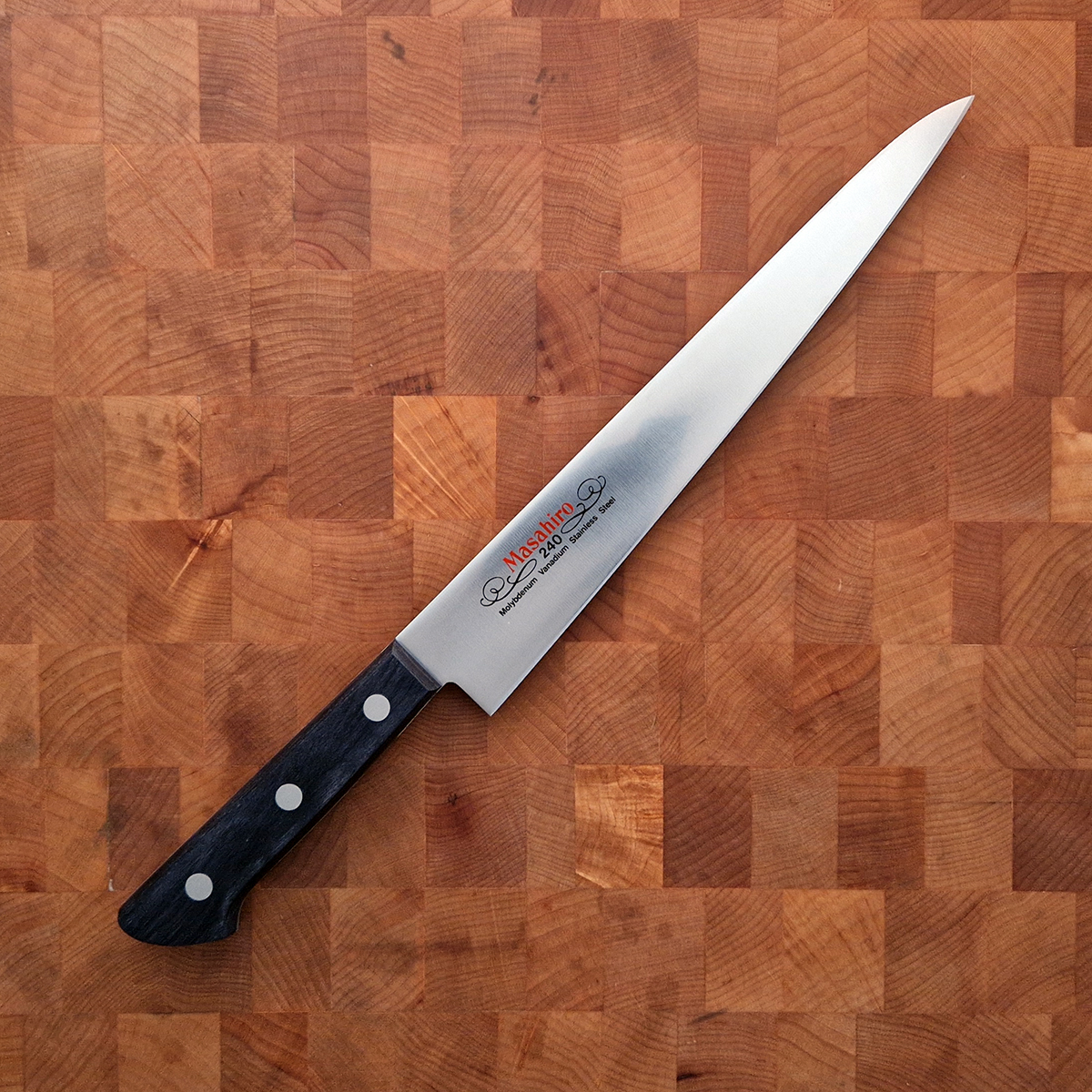 24cm Trancheringskniv, MV - MASAHIRO