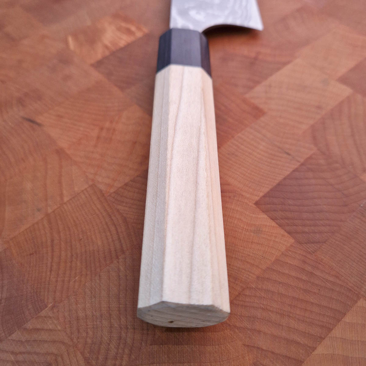21cm Kokkekniv Shimo, Shirogami II - YU KUROSAKI (Masakage) — bilde 5