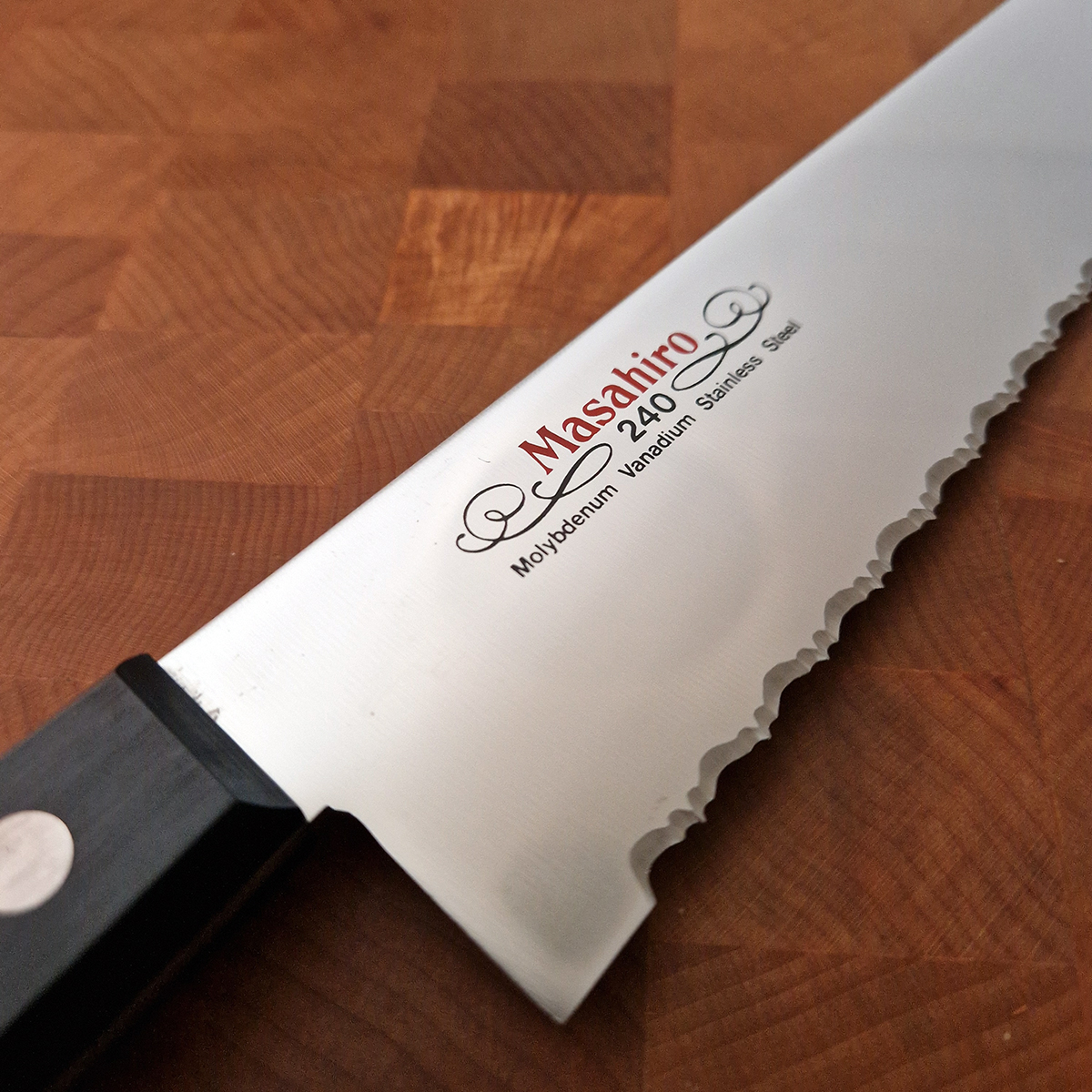 24cm Brødkniv, MV - MASAHIRO — bilde 3