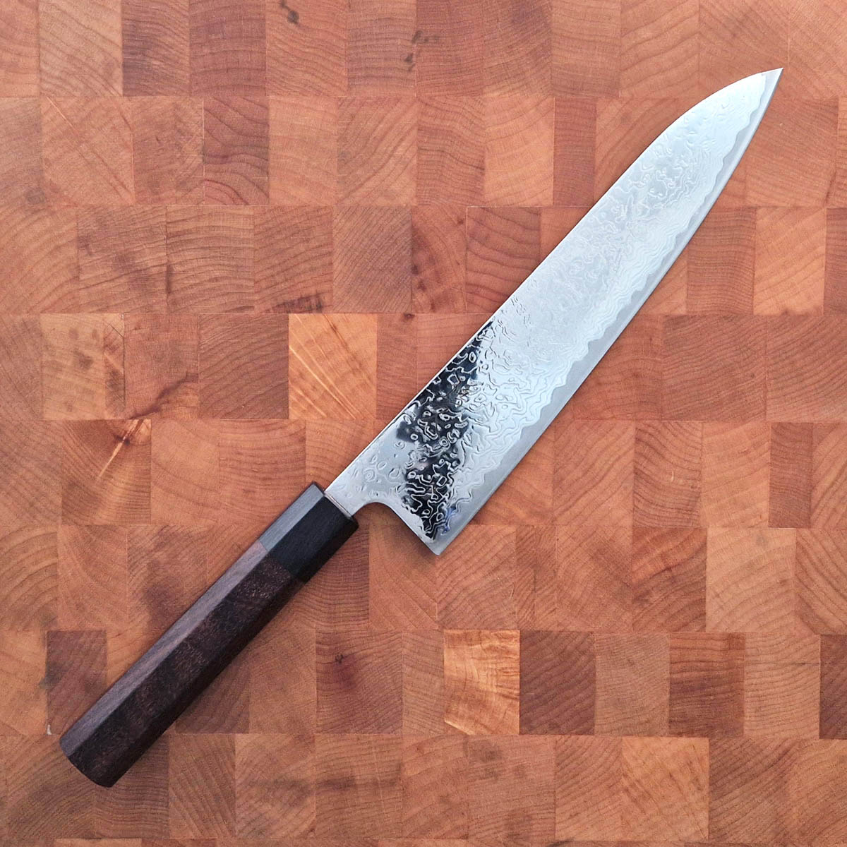 24cm Kokkekniv, Mirror Damask,  VG10 - HARUYUKI