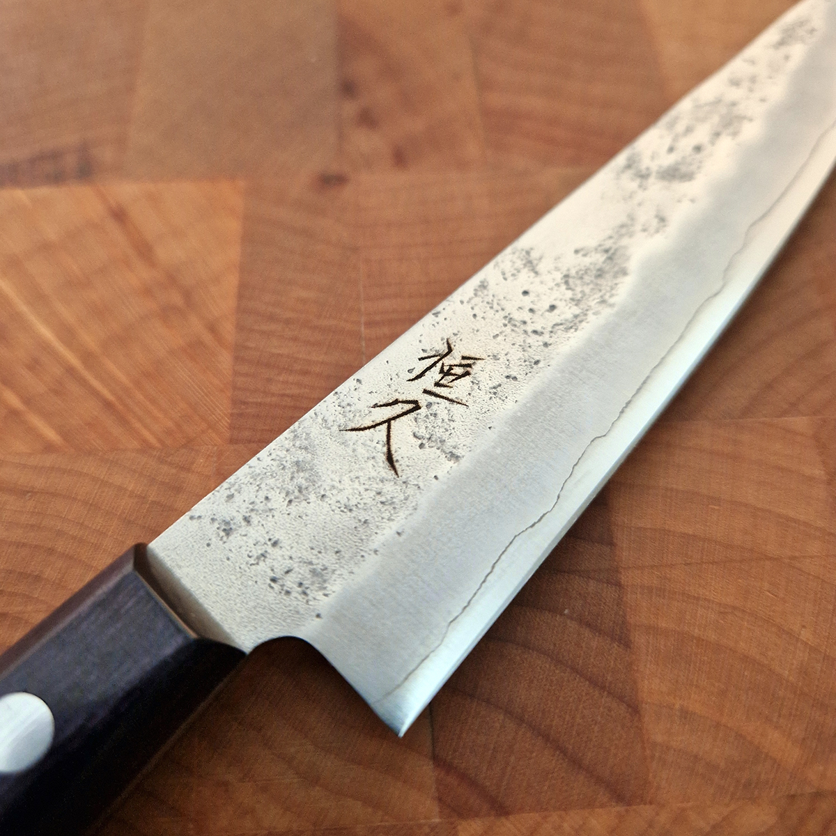 13.5cm Universalkniv, G3, Purple Nashiji - HARUYUKI — bilde 3