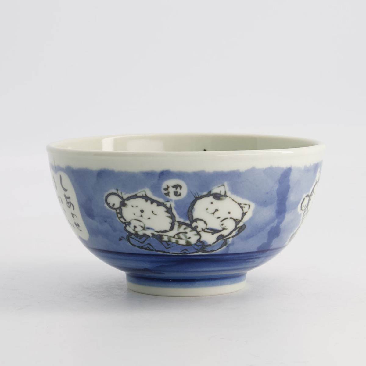 Ris skål "Kawaii Blue Cat Neko" - Tokyo design studio — bilde 1