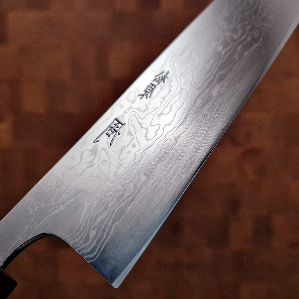 21cm Kiritsuke X-damask ZDP189 - MATSUBARA TANAKA — bilde 6