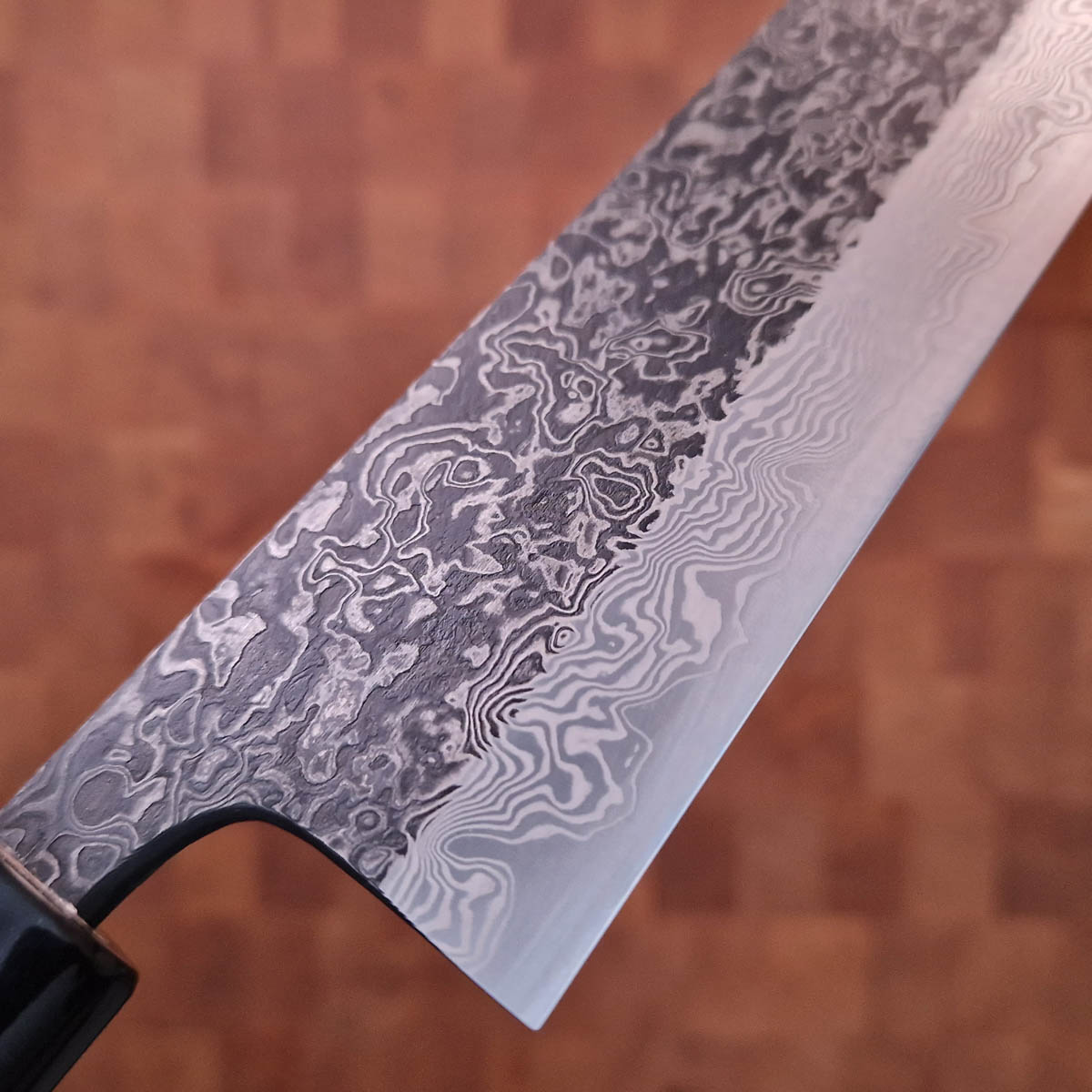 21cm Kokkekniv, SLD, Kurochi Damask - Yoshikane — bilde 3