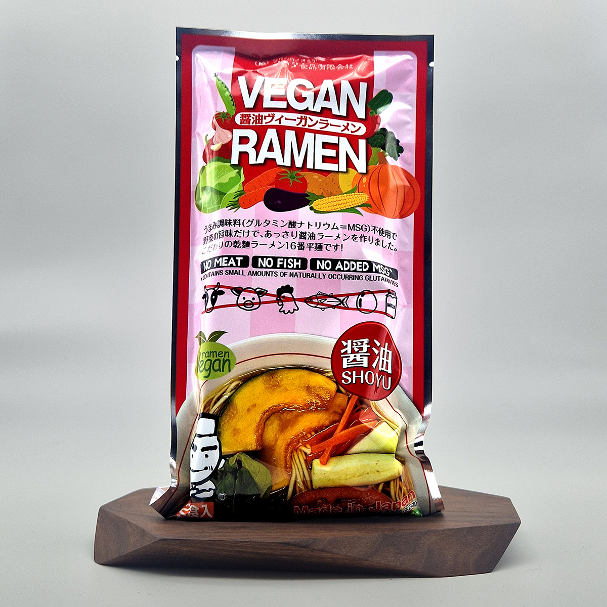 Ramen, veganske nudler og soyasaus kraft, 236g — bilde 1