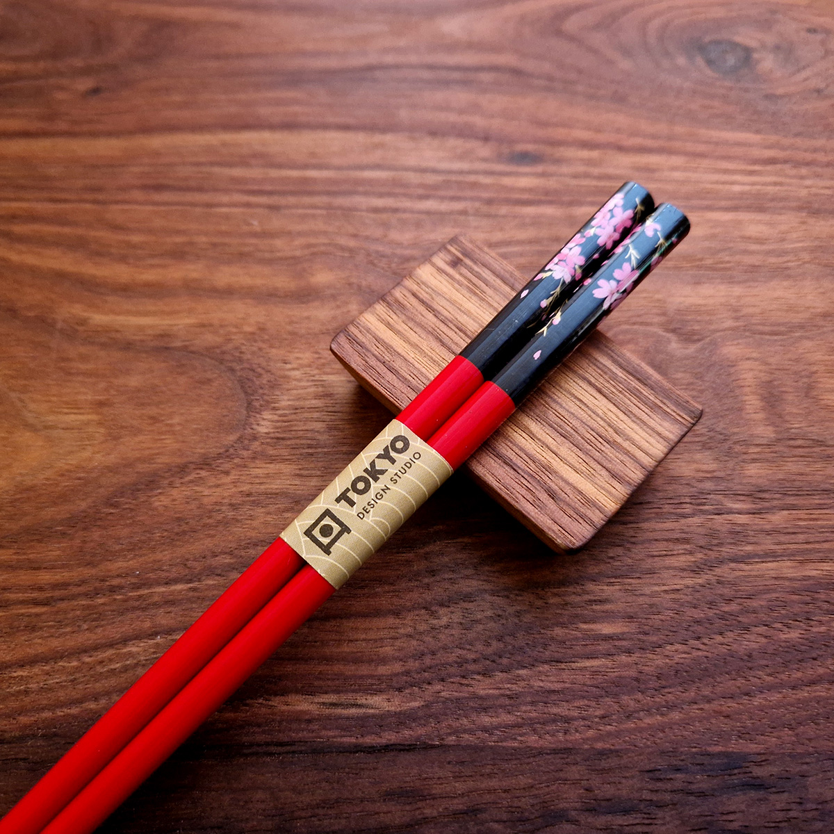 Spisepinner 5 par i gaveeske "Rød" - Tokyo design studio — bilde 2