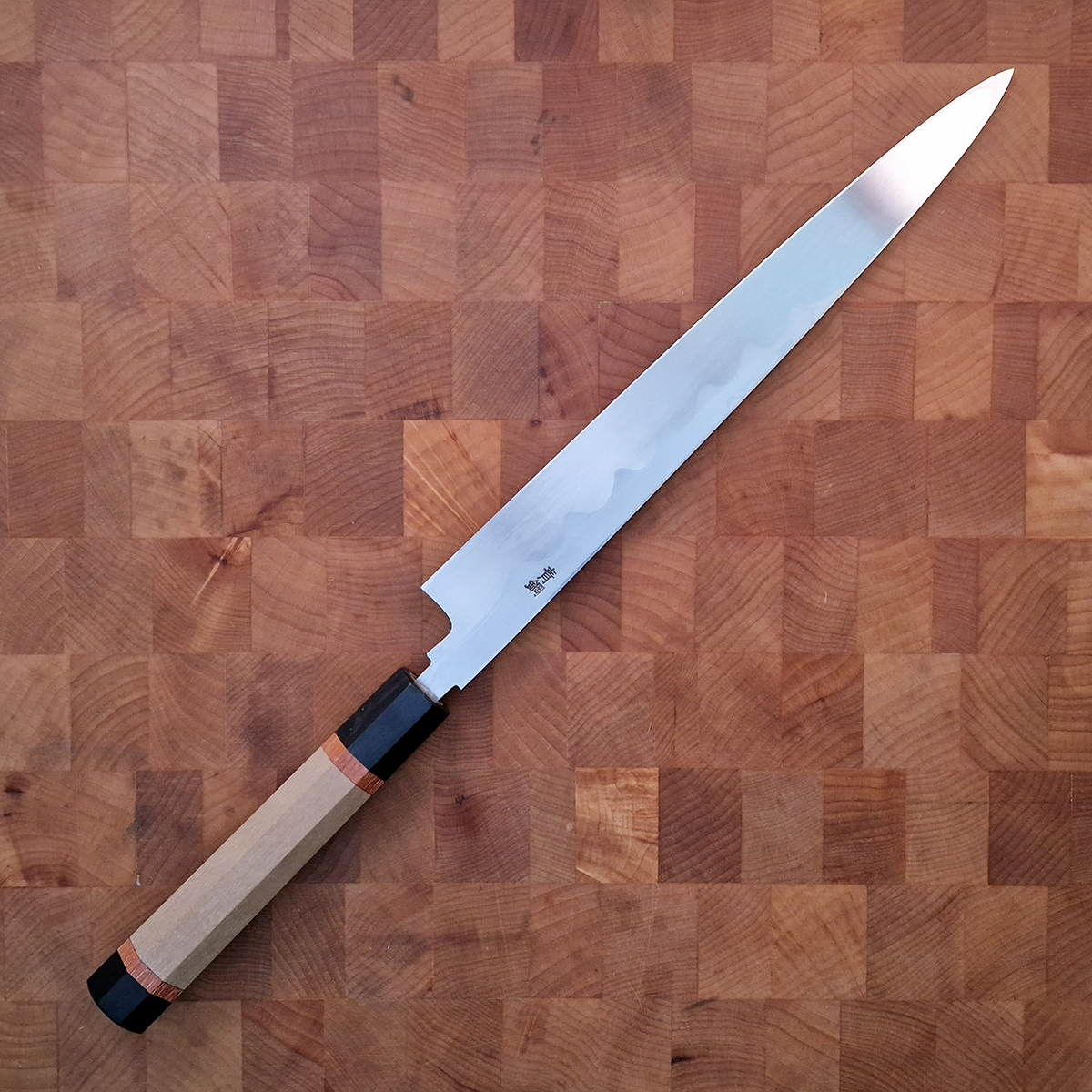 27cm Yanagiba, Aogami II, inkl Saya - MASAMOTO — bilde 6