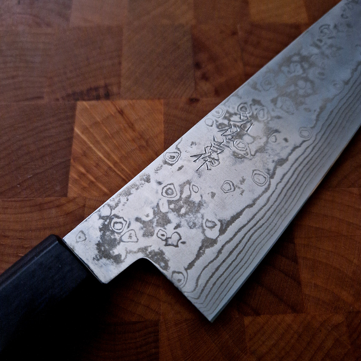 21cm Kokkekniv, Damask,  ZDP-189 - Yoshida — bilde 2