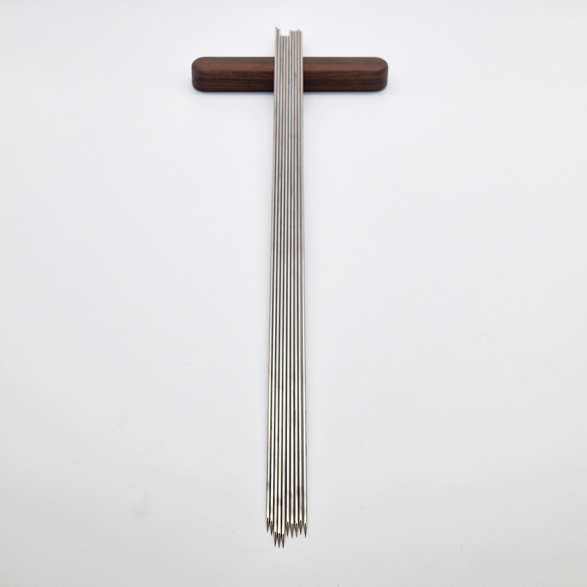 Grillspyd, metall, "Yaki-gushi" 45cm x 2,0mm - 10 stk — bilde 3