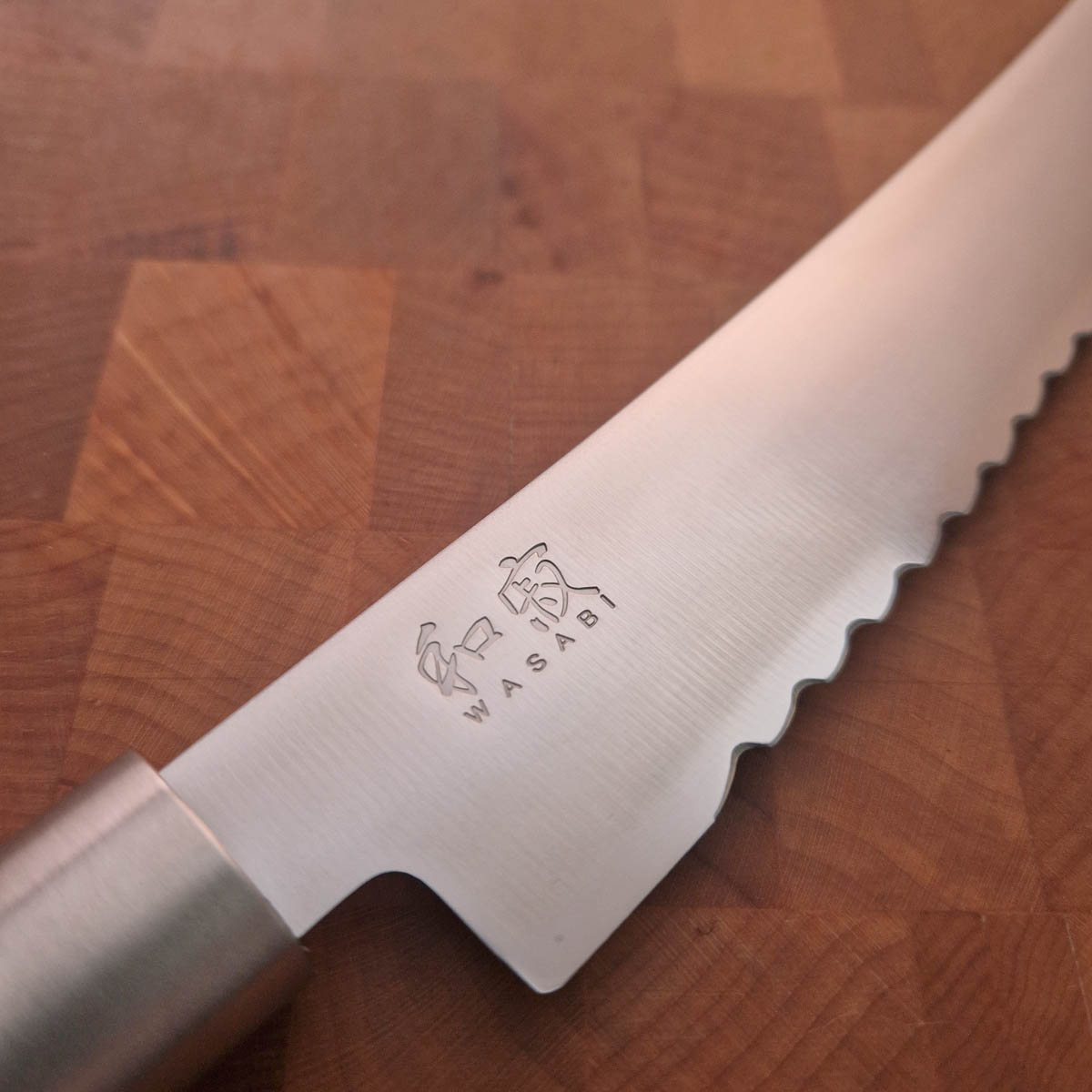 23cm Brødkniv - KAI WASABI BLACK — bilde 2