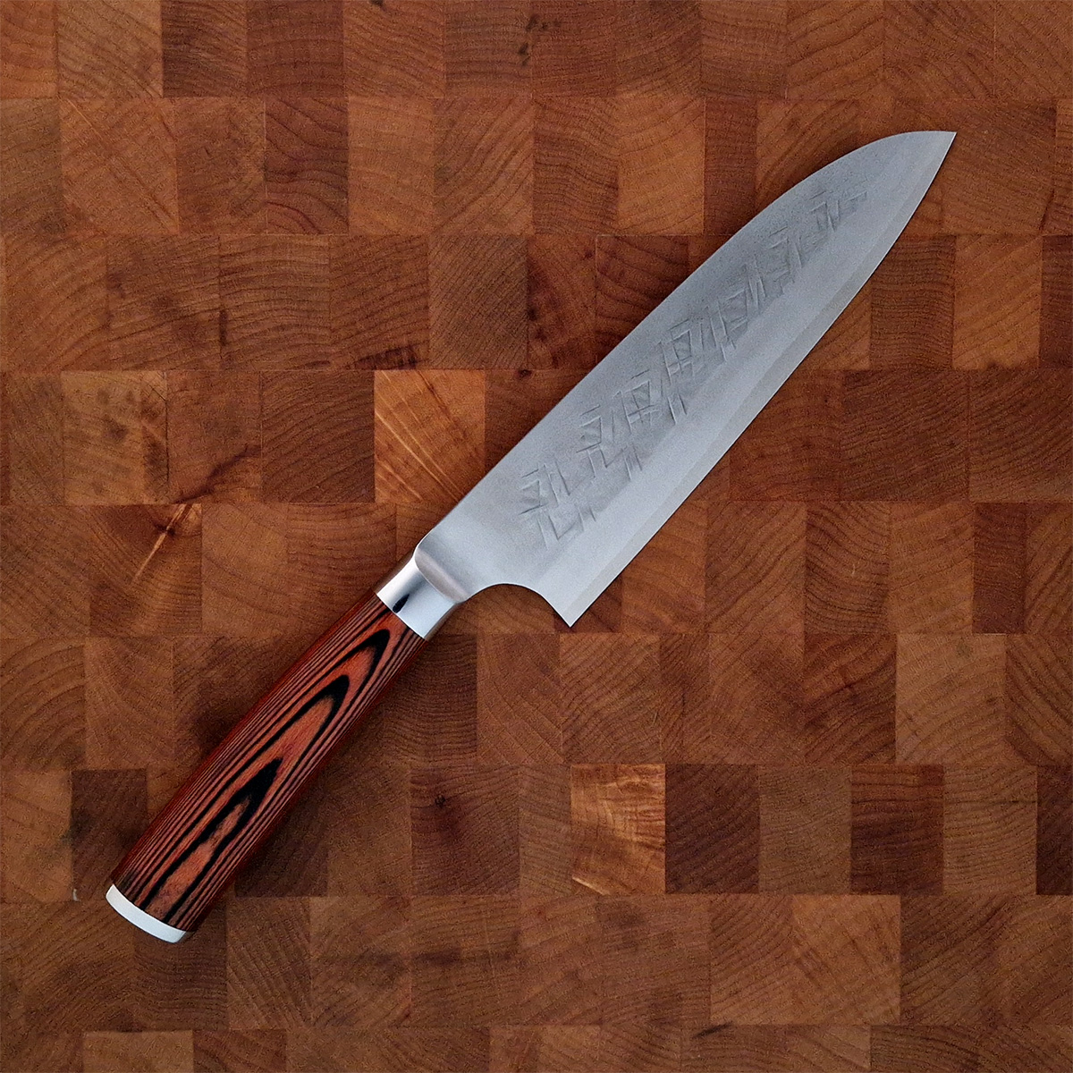 18cm Grønnsakskniv (Santoku) "X-Pattern" SRS13 - SAJI — bilde 1