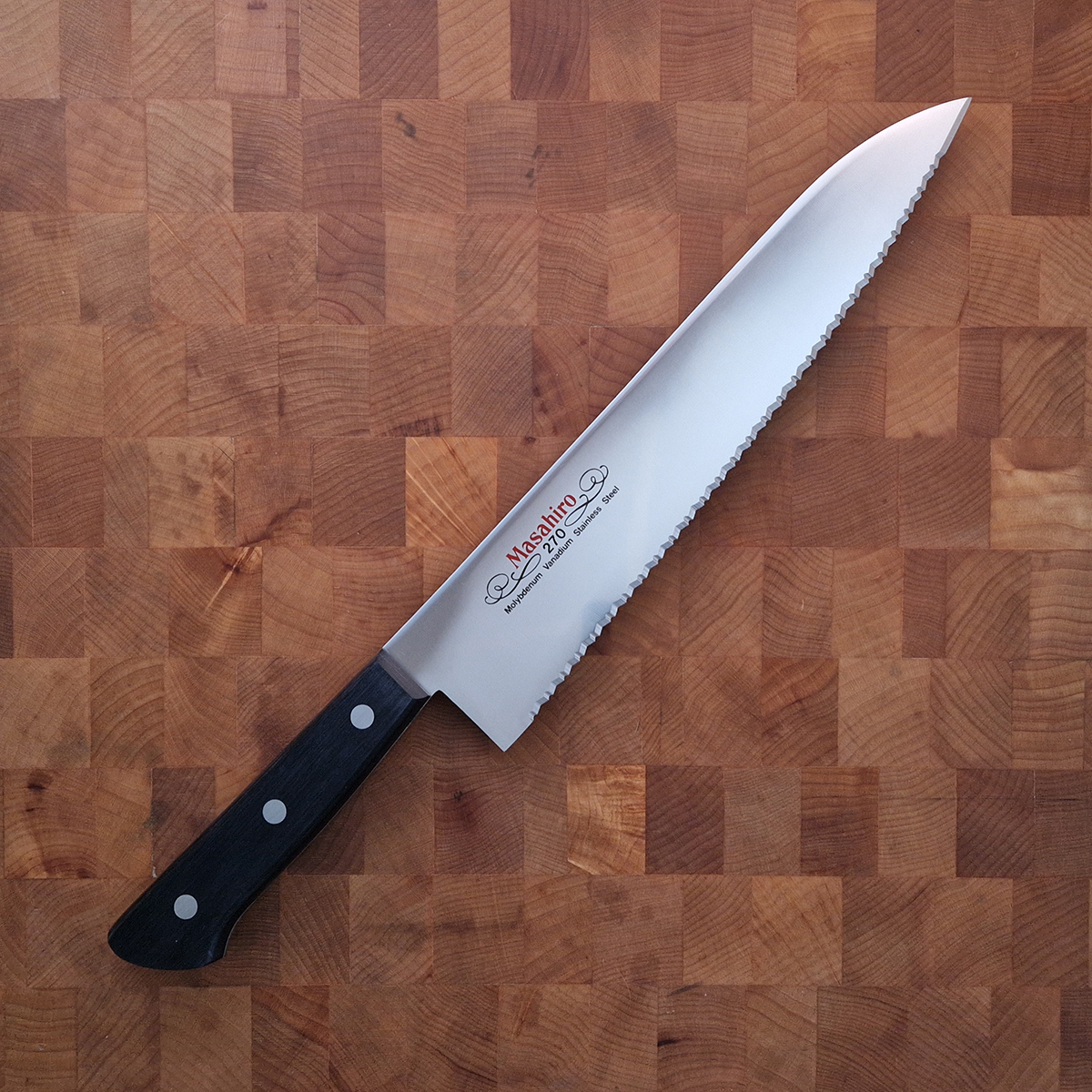 27cm Brødkniv, MV - MASAHIRO