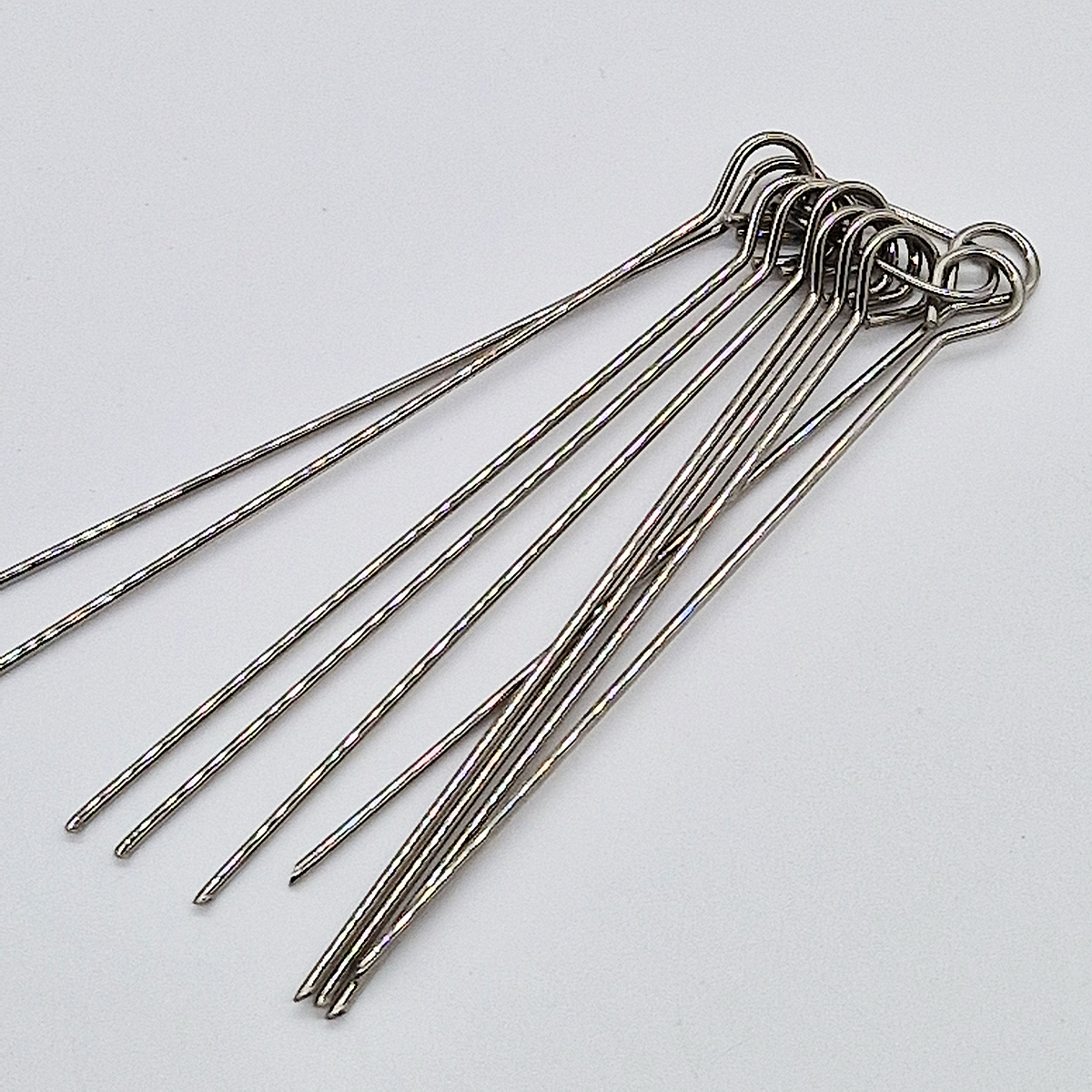 Matpinne til fingermat og kjøtt, 10cm, rustfritt stål - WEIS — bilde 2