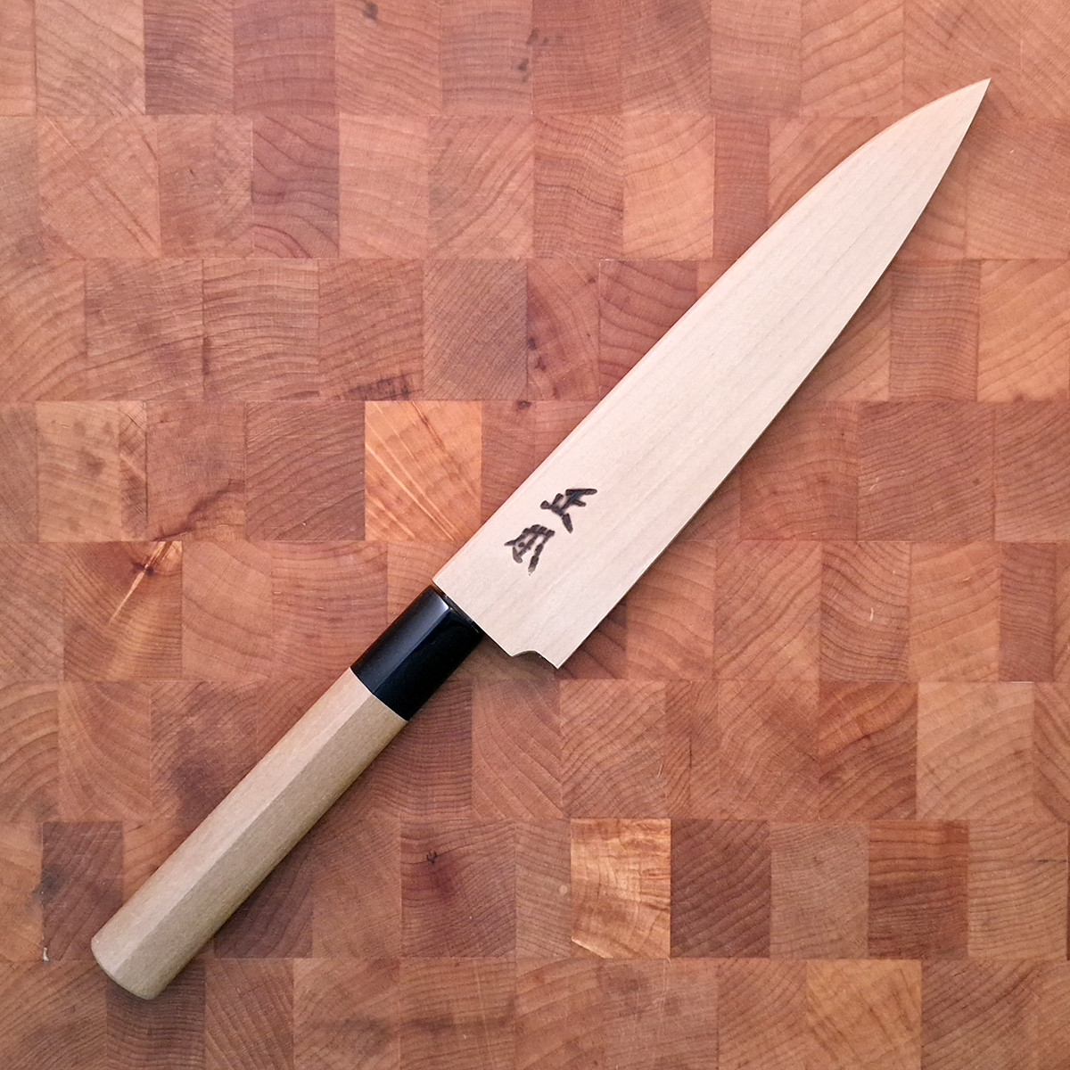 16cm Universalkniv/Slicer, Shirogami II, inkl Saya - MASAMOTO — bilde 6