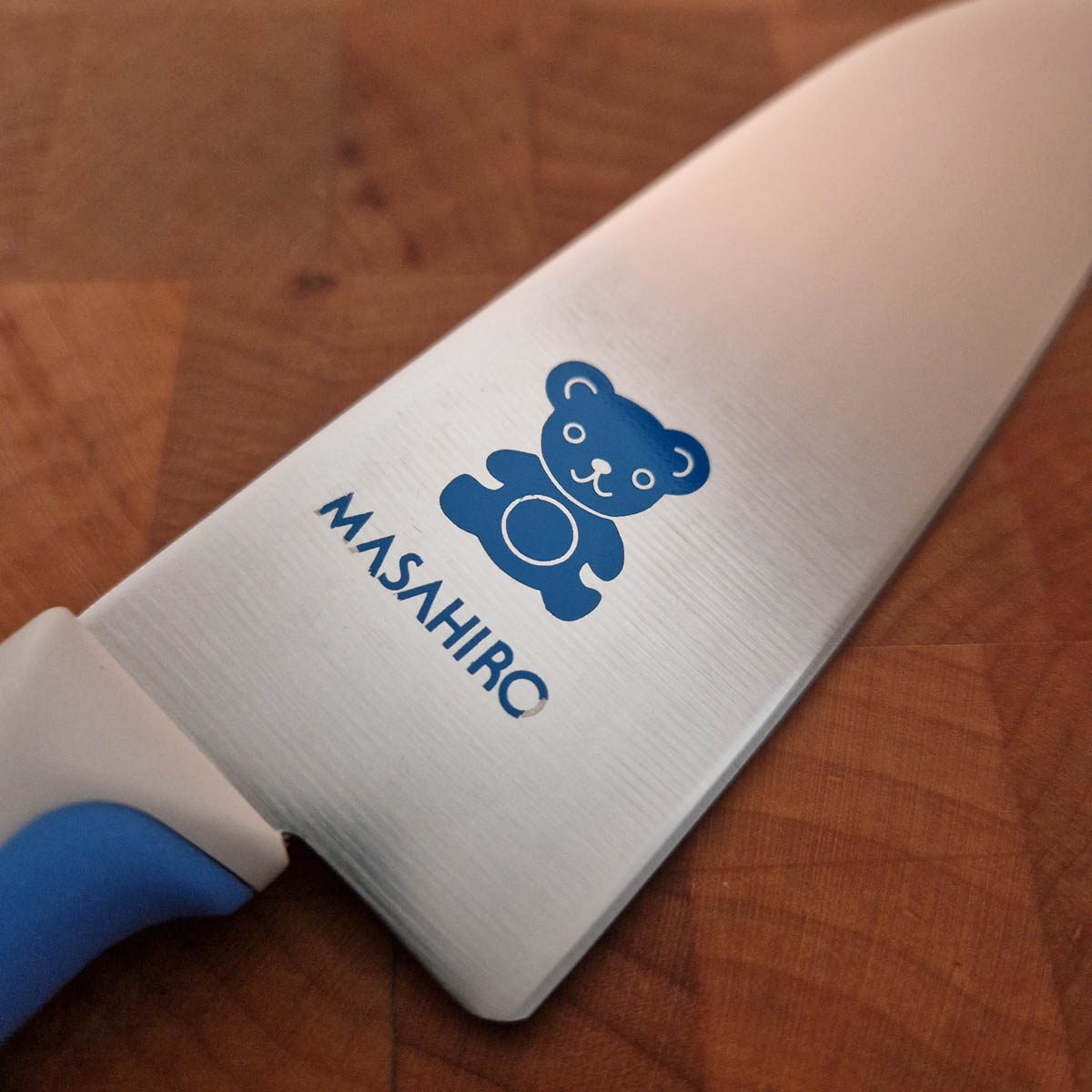 4år Barnekniv Blå Bamse - MASAHIRO — bilde 2