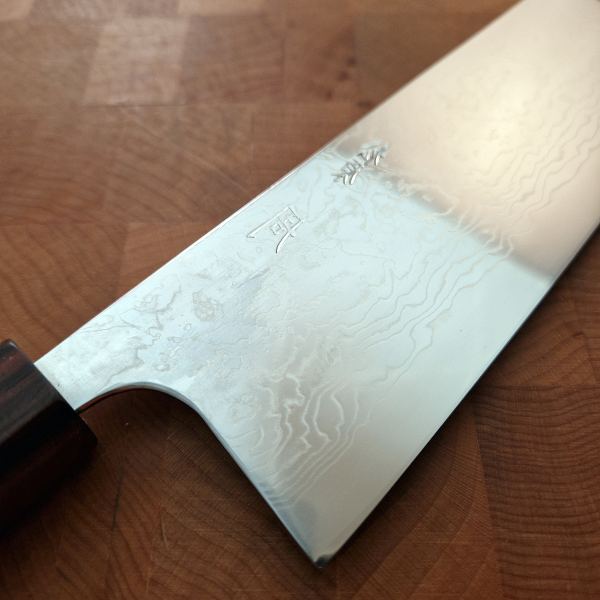 16,5cm Grønnsakskniv (Nakiri) X-damask ZDP189 - MATSUBARA TANAKA — bilde 3