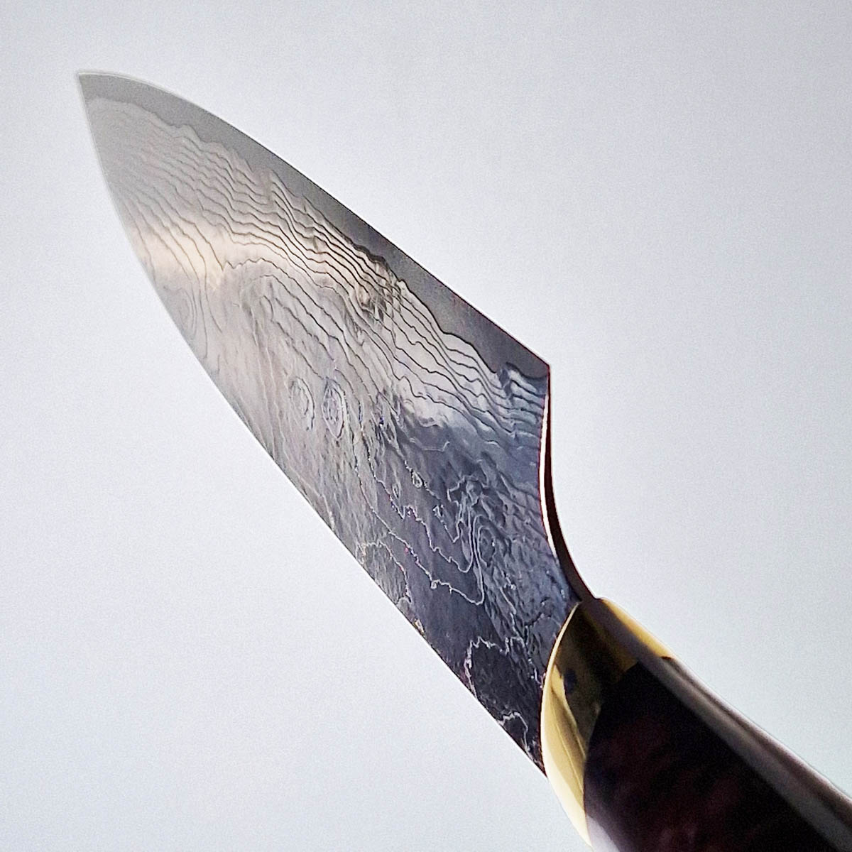 16.5cm Grønnsakskniv (Santoku) "Damask" VG10 - SAJI — bilde 6