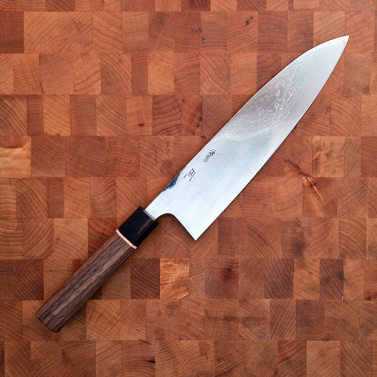 24cm Kokkekniv X-damask ZDP189 - MATSUBARA TANAKA — bilde 1