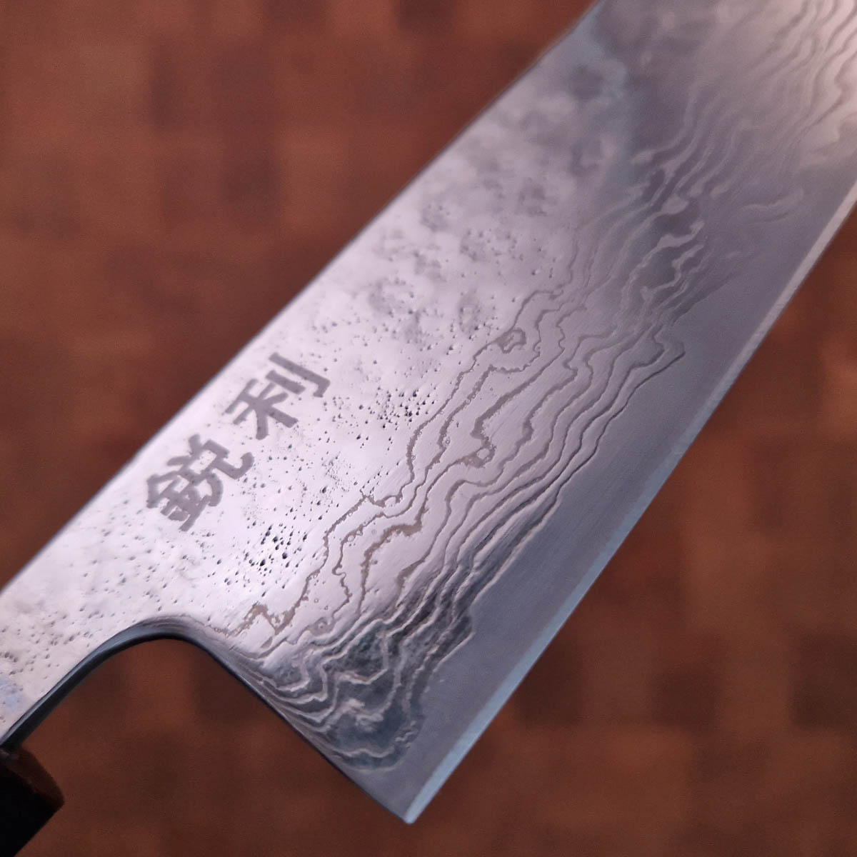 21cm Kokkekniv, Mirror/Tsuchime 440C — bilde 4