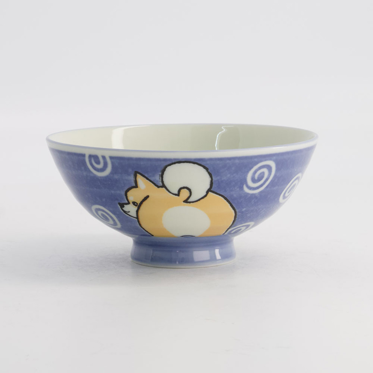 Ris skål "Kawaii Blue Shiba-dog" - Tokyo design studio — bilde 1