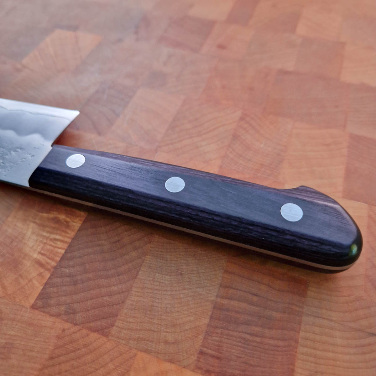 21cm Kokkekniv, G3, Purple Nashiji - HARUYUKI — bilde 4
