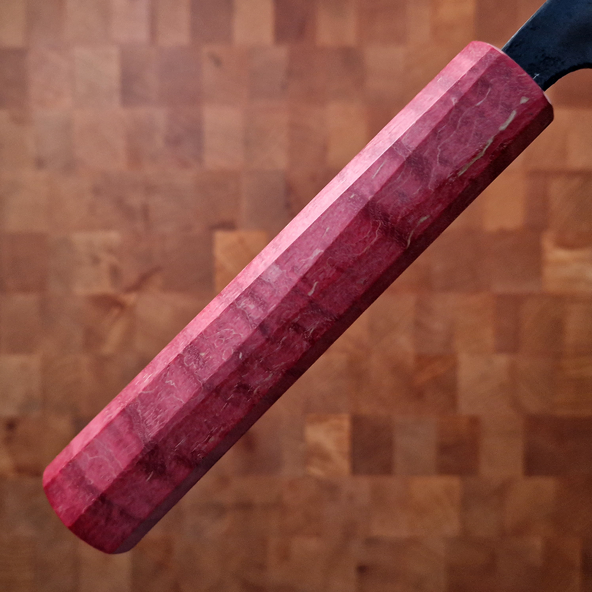 16,5cm Grønnsakskniv (Santoku) Shirogami, Custom - No Factory — bilde 5