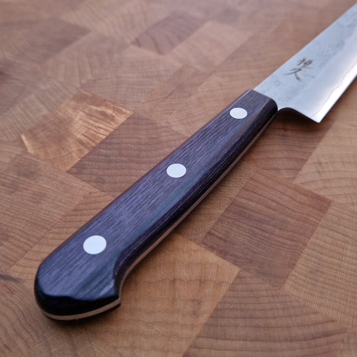 13.5cm Universalkniv, G3, Purple Nashiji - HARUYUKI — bilde 2