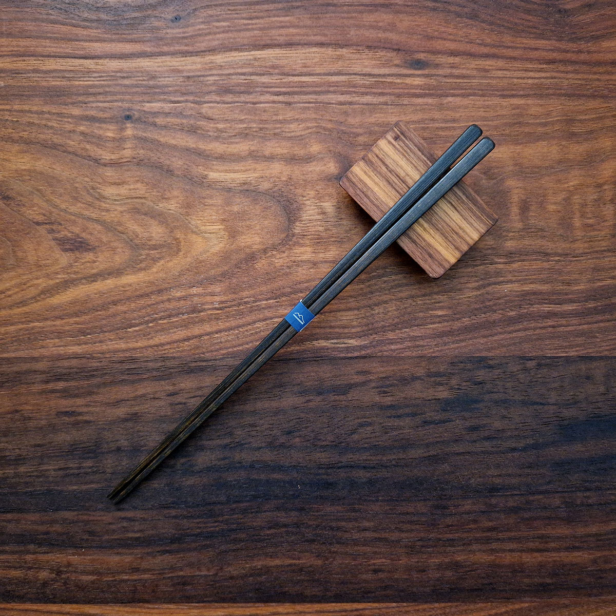 Spisepinner, japanske, Kurabi bambus, svart, 1 par - KURABI — bilde 1