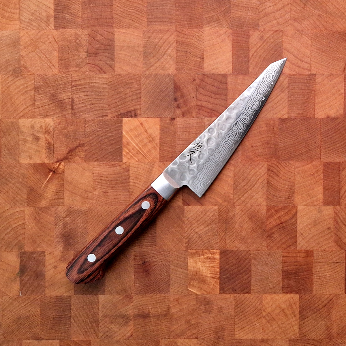 14cm Honesuke VG10, Hamret/Damask - HARUYUKI