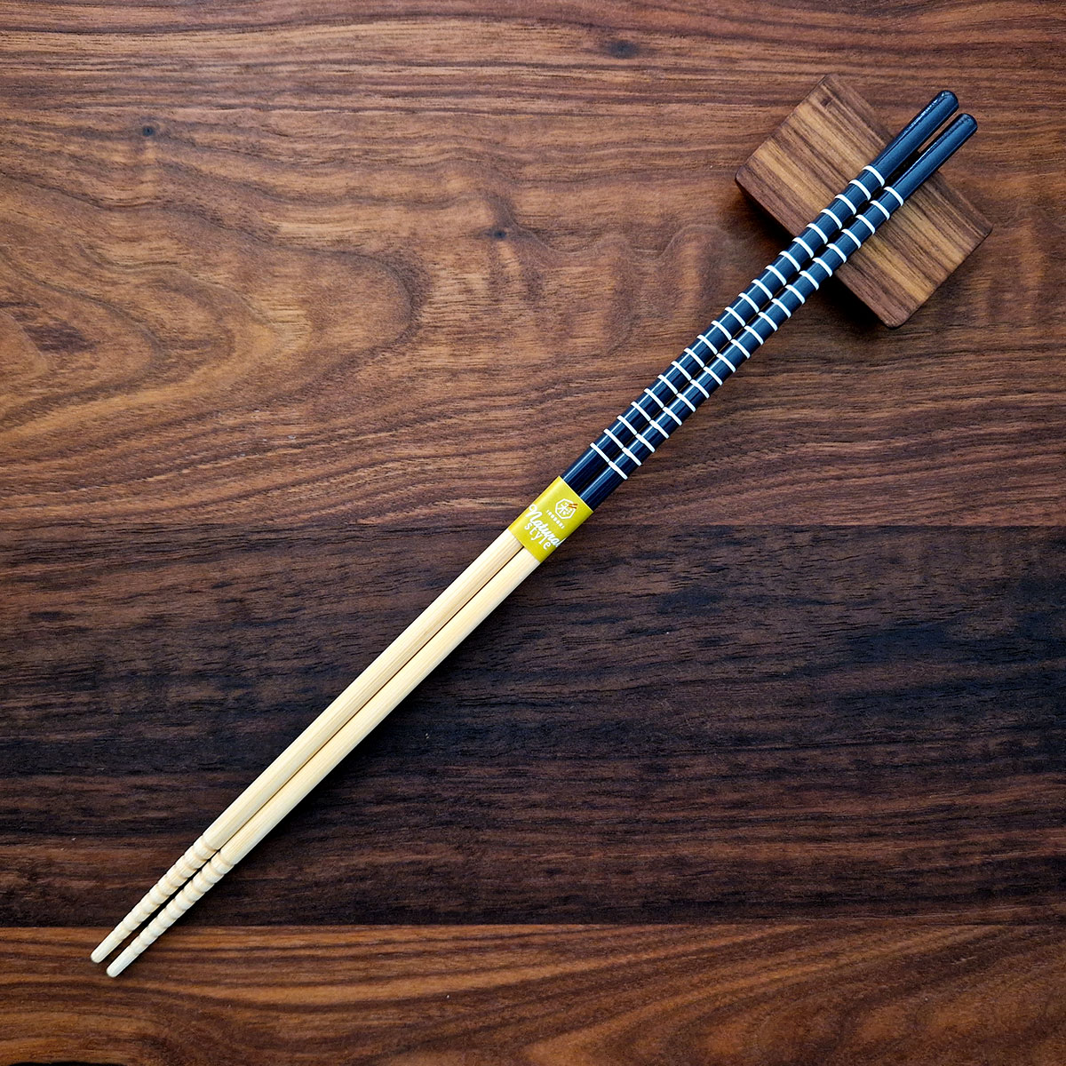 Spisepinner til matlaging, A la carte (33cm), marineblå, 1 par - KAWAI