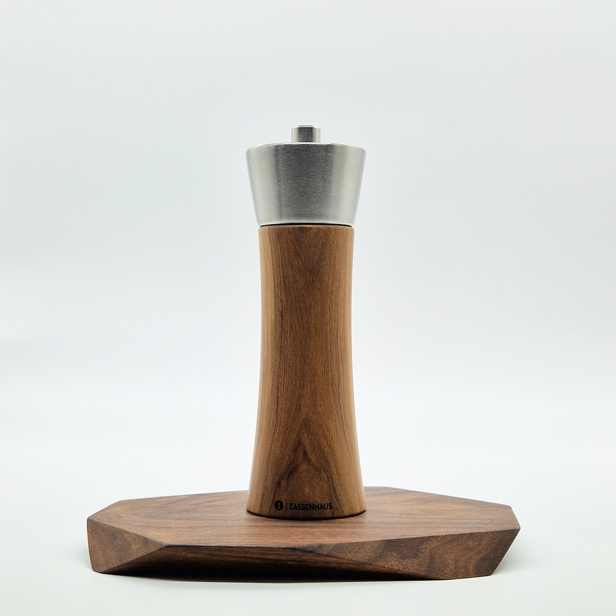 Kvern, salt, 18cm, oliventre - ZASSENHAUS