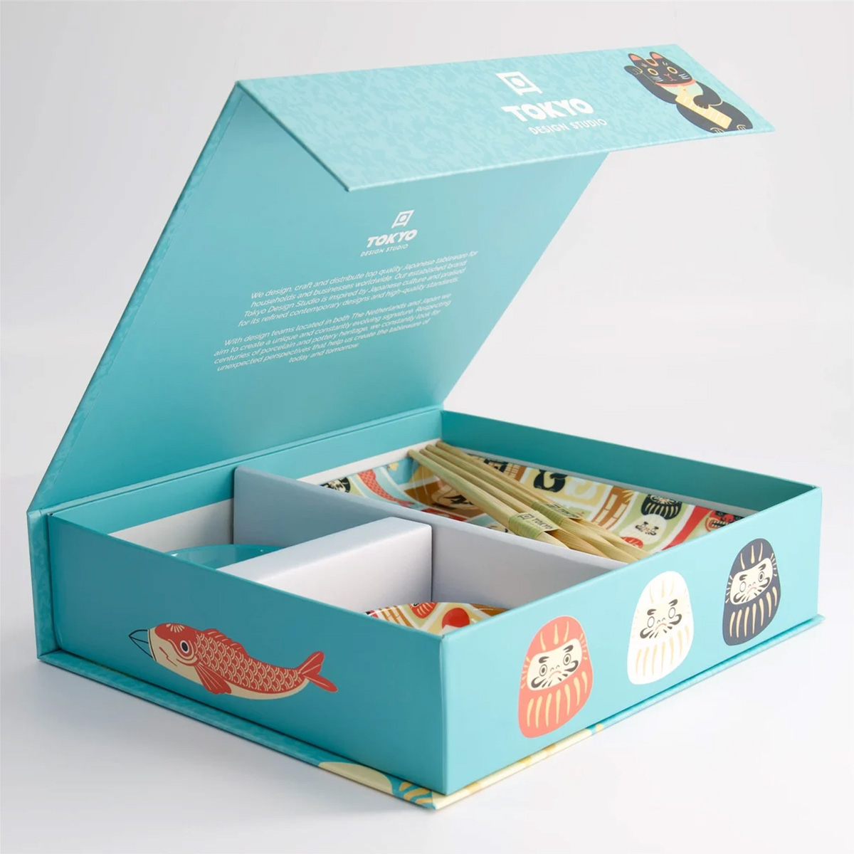 Kawaii Japan Sushisett 4 deler i gaveeske - Tokyo design studio — bilde 3
