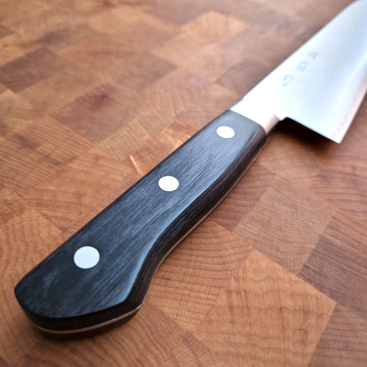 24cm Kokkekniv Nashiji/hamret, V5 - SAKAI KIKUMORI — bilde 3