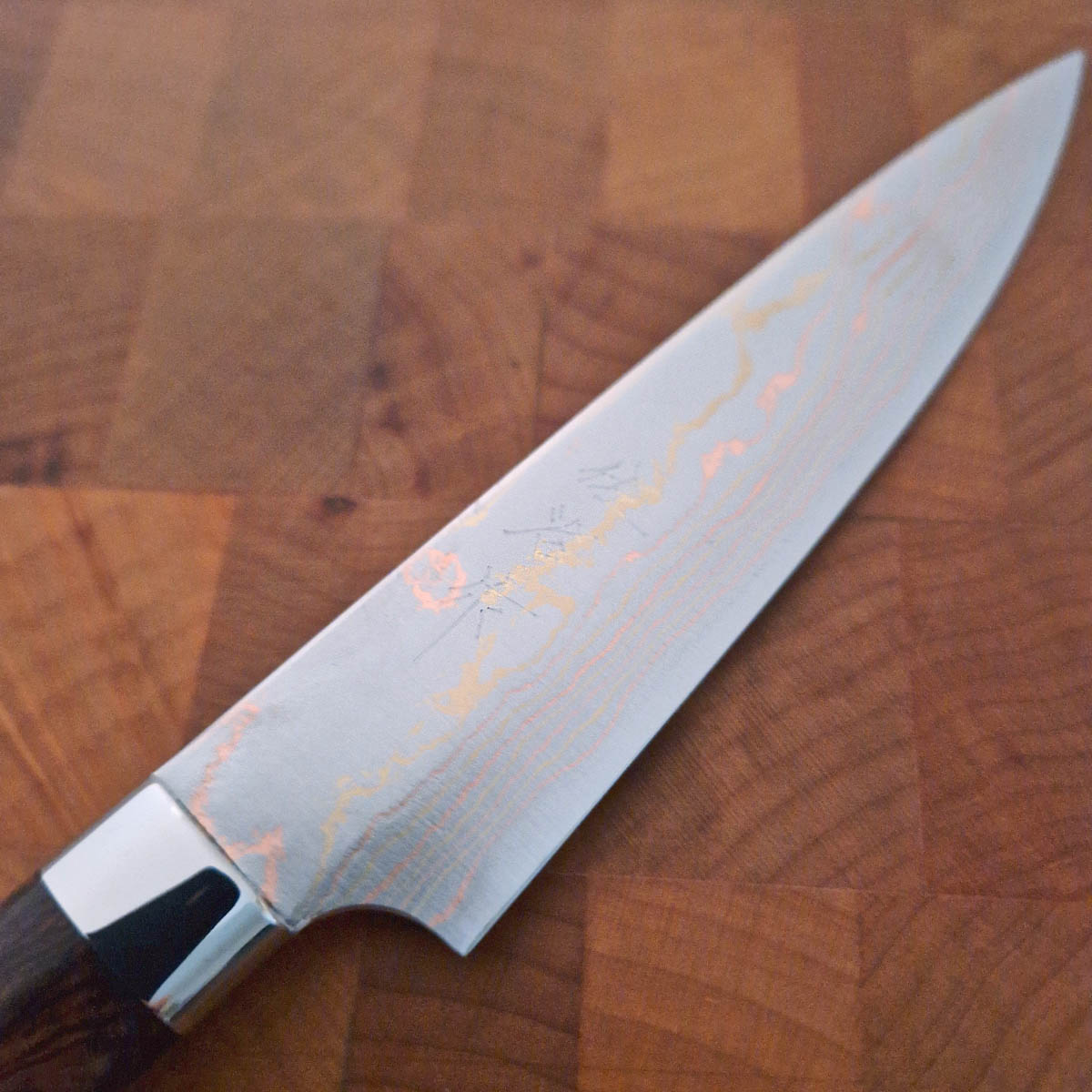 13,5cm Universalkniv "Rainbow" damask, AOII - SAJI — bilde 6