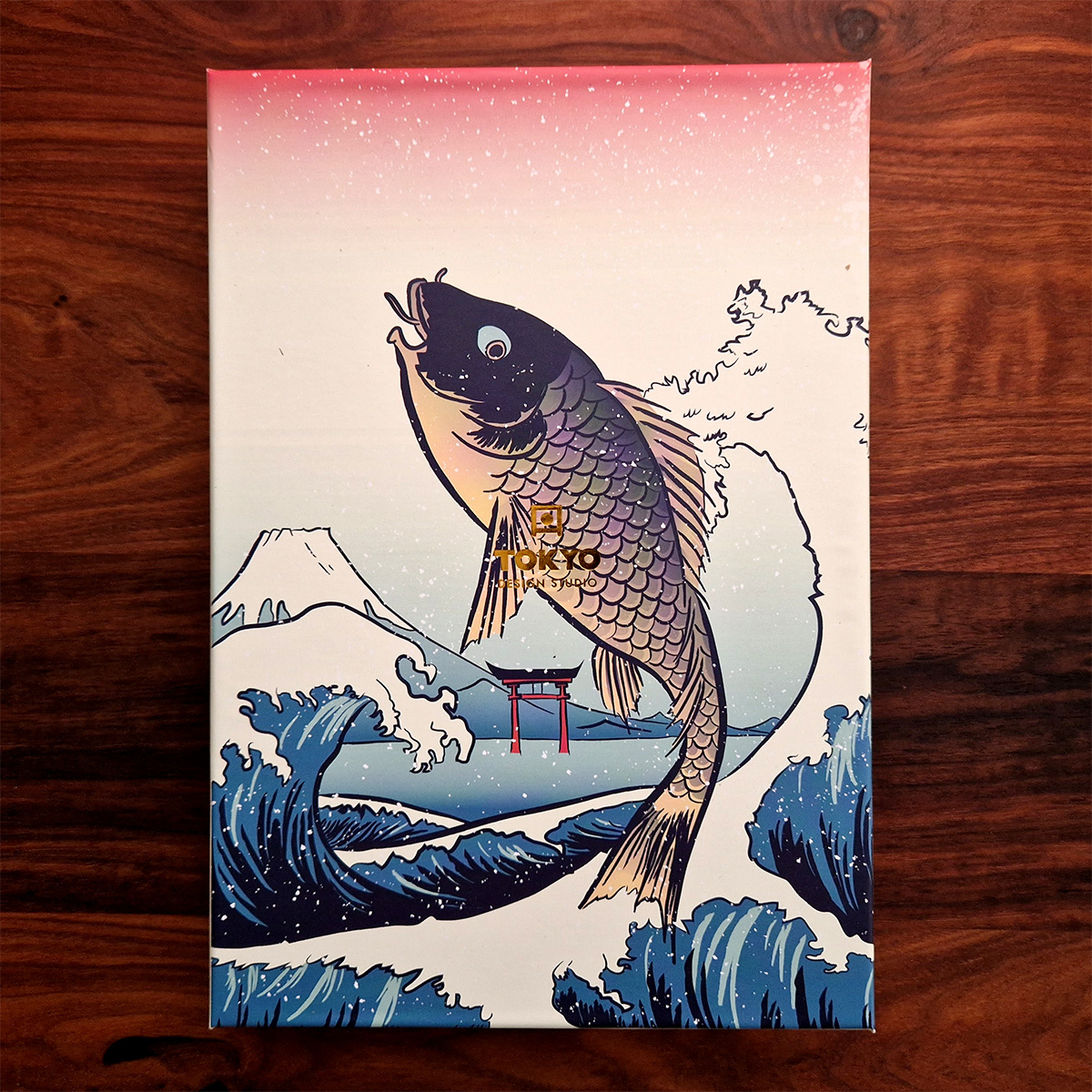 Spisepinner 5 par i gaveeske inkl holder "Fish" - Tokyo design studio — bilde 2