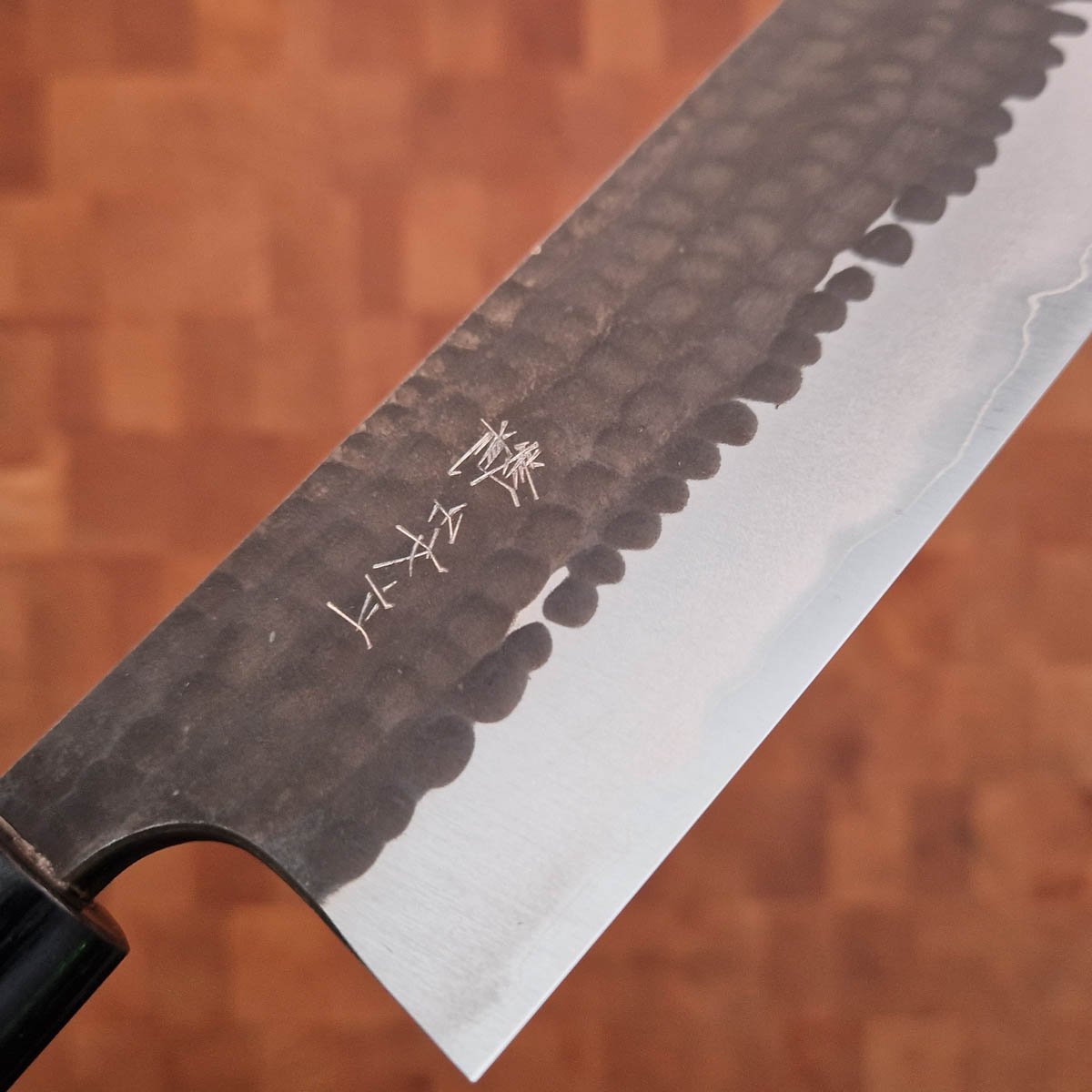 16.5cm Grønnsakskniv (Nakiri) Tsuchime Super Aogami - ANRYU — bilde 2